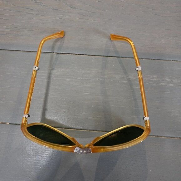 Dolce & Gabbana Yellow Acetate Black Lens Aviator Sunglasses DG4196